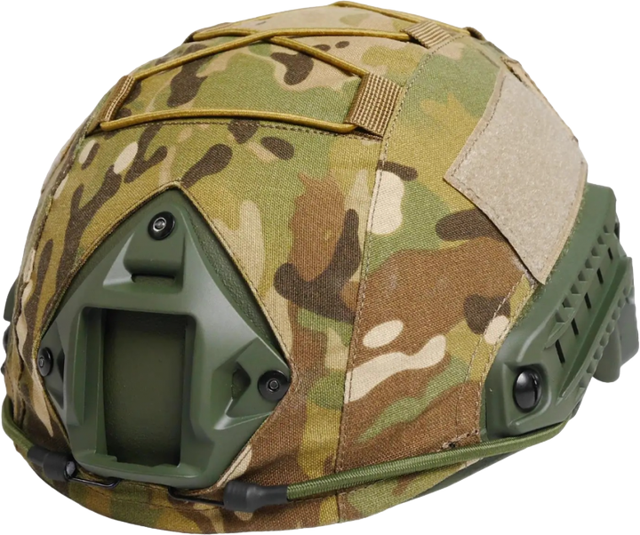 Кавер на шлем Кіборг FAST-1 Cordura Multicam (k7024) - изображение 2