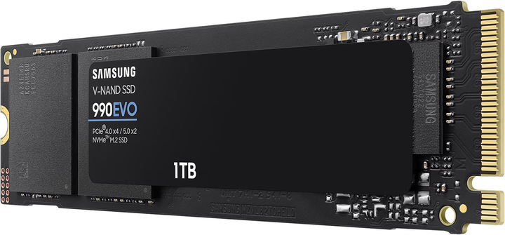 Dysk SSD Samsung 990 Evo 1TB M.2 PCIe 4.0 x4/5.0 x2 NVMe 2.0 V-NAND TLC (MZ-V9E1T0BW) - obraz 2