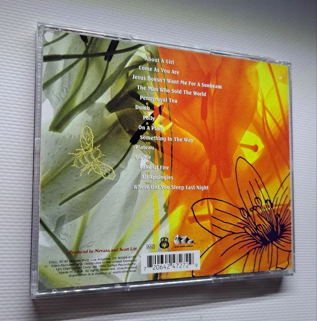 Nirvana – MTV Unplugged In New York (1994) Audio CD (імпорт