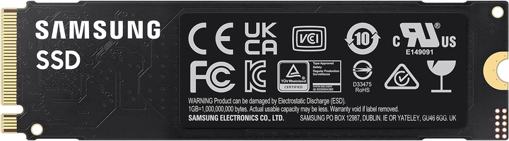 SSD диск Samsung 990 Evo 2TB M.2 PCIe 4.0 x4/5.0 x2 NVMe 2.0 V-NAND TLC (MZ-V9E2T0BW) - зображення 4