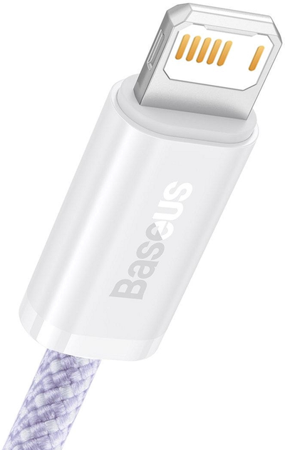 Kabel Baseus Dynamic 2 USB Type-A - Lightning 1 m Purple (CALD040005) - obraz 2