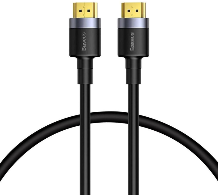 Кабель Baseus Cafule HDMI - HDMI 1 м Black (CADKLF-E01) - зображення 1