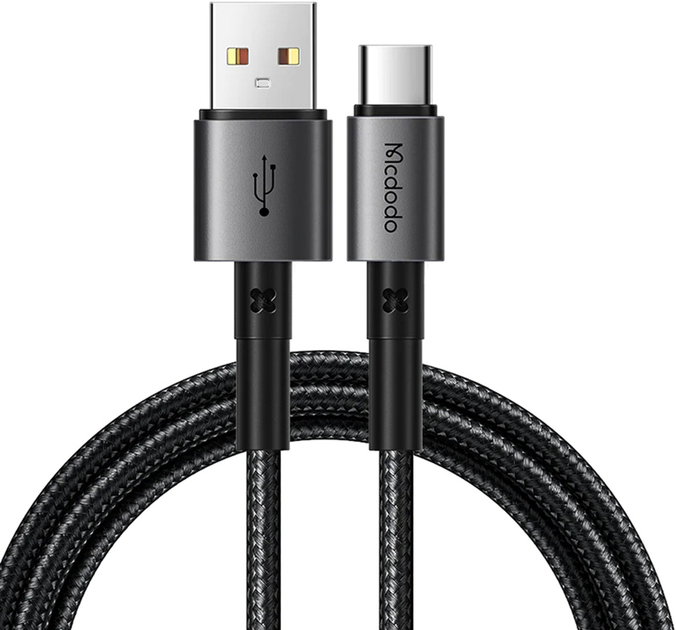 Кабель Mcdodo USB Type-A - USB Type-C 1.8 м Black (CA-3591) - зображення 1