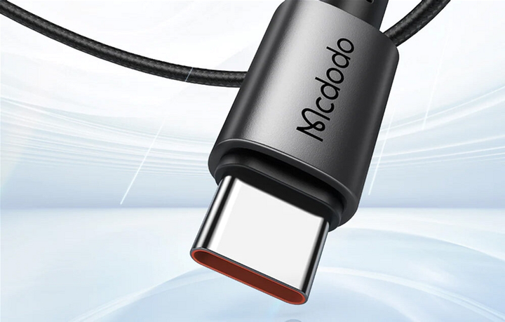Kabel Mcdodo USB Type-A - USB Type-C 1.8 m Black (CA-3591) - obraz 2