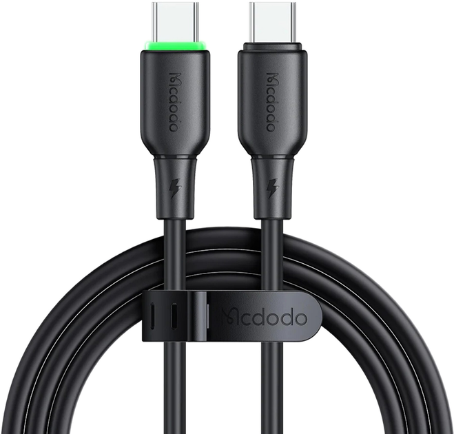 Kabel Mcdodo USB Type-C - USB Type-C 1.2 m Black (CA-4771) - obraz 1