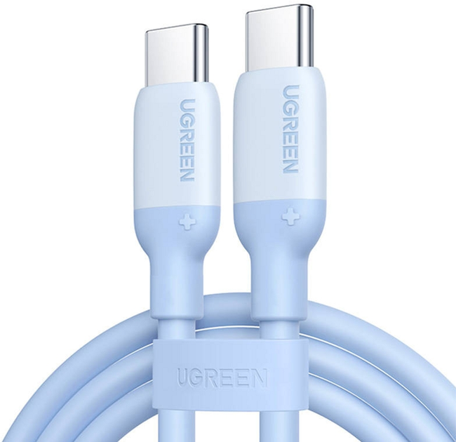 Kabel Ugreen USB Type-C - USB Type-C 1.5 m Blue (6941876212804) - obraz 1