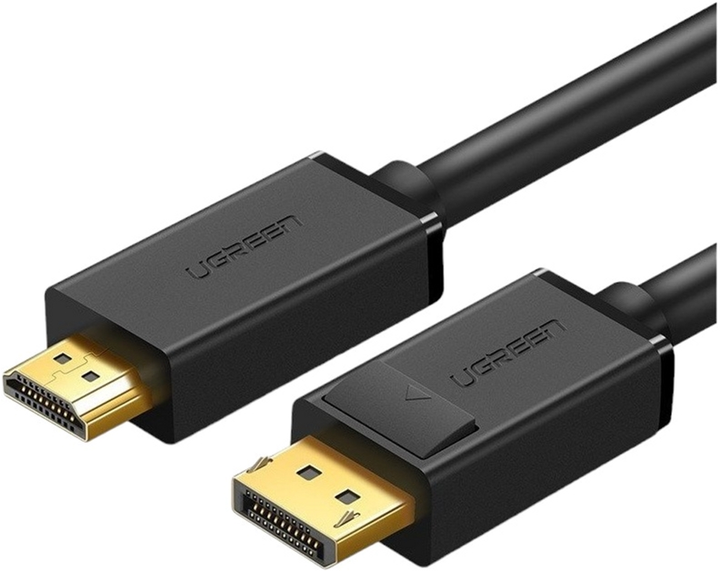 Kabel Ugreen DisplayPort - HDMI 3 m Black (6957303812035) - obraz 1