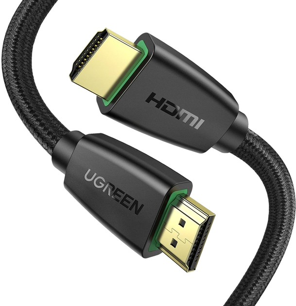 Kabel Ugreen HDMI - HDMI 1 m Black (6957303803545) - obraz 1