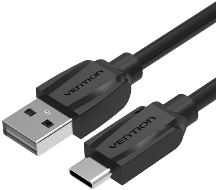 Kabel Vention USB Type-A - USB Type-C 2 m Black (6922794749528) - obraz 1