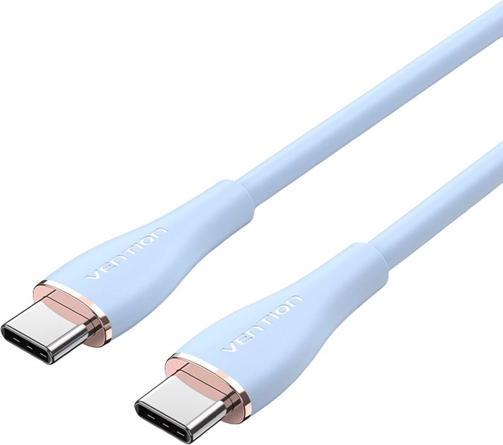 Кабель Vention USB Type-C - USB Type-C 1 м Blue (6922794768895) - зображення 1