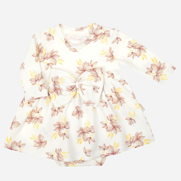 Дитяче боді-плаття для новонароджених для дівчинки Nicol 203160 68 см Різнокольорове (5905601025399) - зображення 2