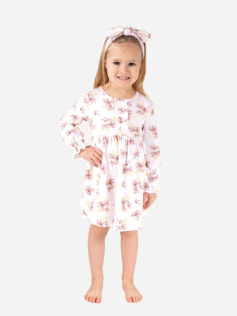 Дитяча святкова сукня для дівчинки Nicol 203168 80 см Різнокольорова (5905601025658) - зображення 1