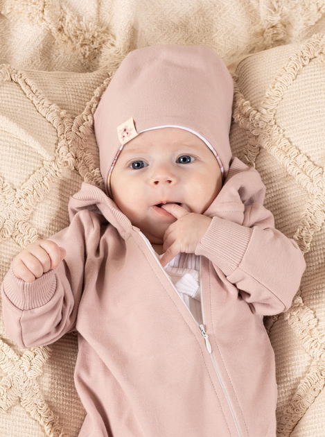 Дитяча шапочка для дівчинки Nicol 203268 80-86 см Бежева (5905601026242) - зображення 3