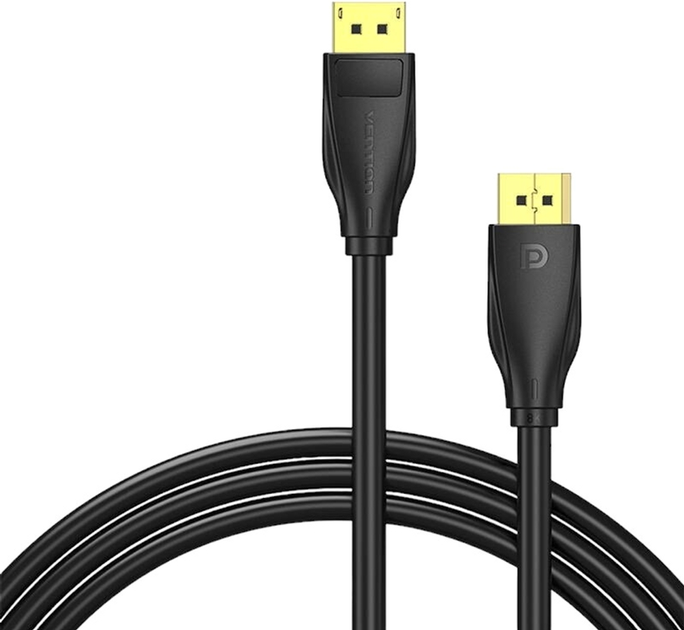 Kabel Vention DisplayPort - DisplayPort 2 m Black (6922794762077) - obraz 1