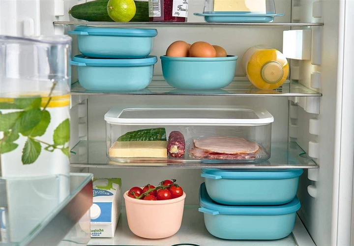 Zestaw misek Mepal Cirqula Nordic White prostokątne 3 szt (8720294004516) - obraz 3