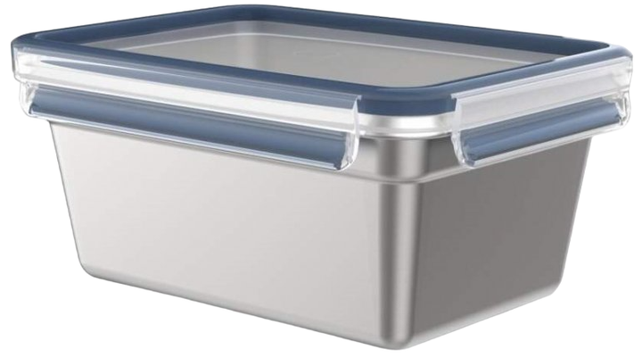 Pojemnik Tefal MasterSeal do przechowywania jedzenia prostokątny Silver 2000 ml (N1150610) - obraz 1