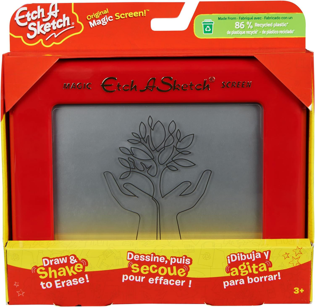 Magnetyczna tablica do rysowania Spin Master Etch A Sketch Classic (0778988459980) - obraz 1