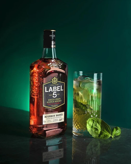 Віскі Label 5 Single Grain Scotch Whisky Bourbon Barrel 0.7 л 40% (3147699119044) - зображення 8