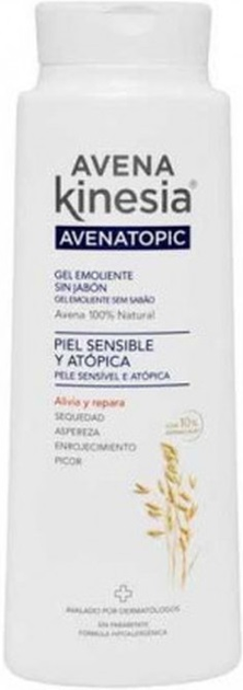 Гель для душу Avena Kinesia Avenatopic 550 мл (8411135007291) - зображення 1