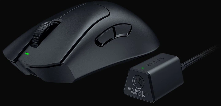 Миша Razer DeathAdder V3 PRO Wireless & Mouse Dock Black (RZ01-04630300-R3WL) - зображення 6