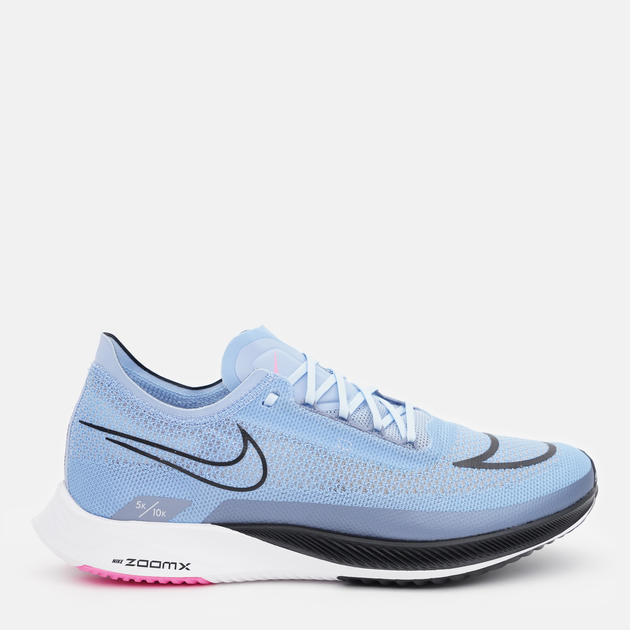 Акція на Чоловічі кросівки для бігу Nike Zoomx Streakfly DJ6566-400 45 (11US) 29 см Блакитні від Rozetka