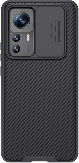 Etui Nillkin CamShield Pro do Xiaomi 12T Pro Black (6902048258754) - obraz 1