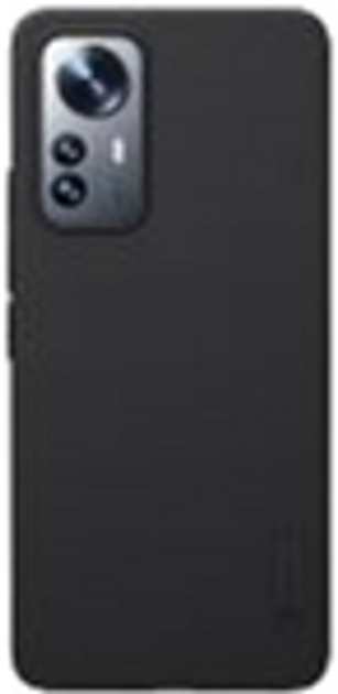 Etui Nillkin Super Frosted Shield do Xiaomi 12 Lite 5G Black (6902048246959) - obraz 1