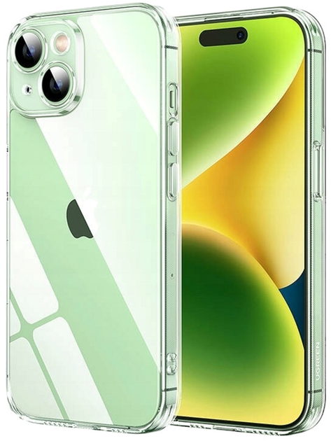 Панель Ugreen LP729 для Apple iPhone 15 Transparent (6941876223923) - зображення 1