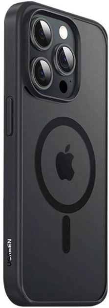 Etui Ugreen LP751 MagSafe do Apple iPhone 15 Pro Max Black (6941876224036) - obraz 1