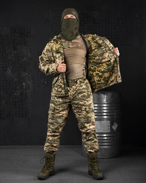 Зимний тактический костюм горка . tactical пиксель L - изображение 1