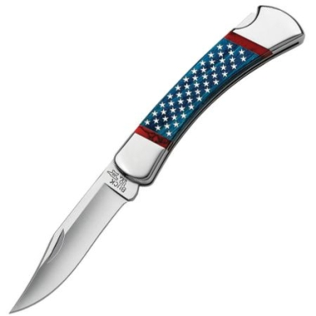 Нож Buck Stars & Stripes Folding Hunter®, лимитированная серия - изображение 1