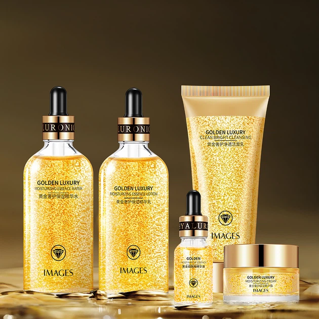 Подарочный набор IMAGES Golden Luxury Moisturizing Five-Piece Set
