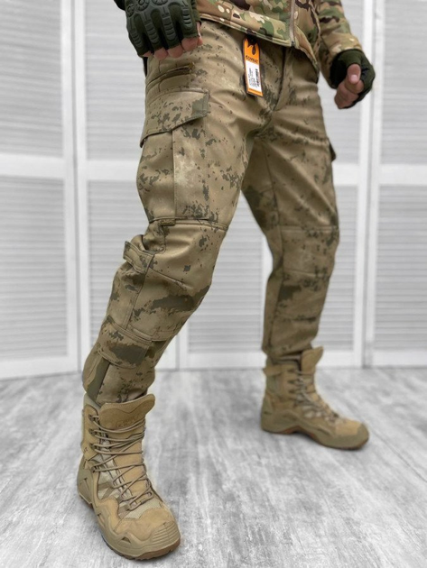 Тактические штаны мультикам combat sand XXXL - изображение 1