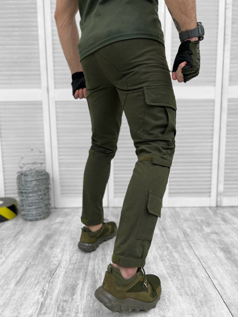 Весняні тактичні штани oliva crap, XL - зображення 2