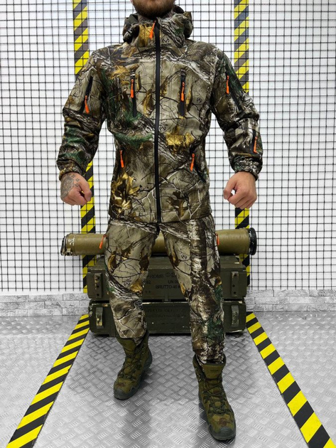 Тактический маскировочный костюм софтшел softshell maple XL - изображение 1