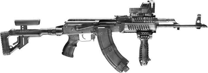 Рукоятка пистолетная FAB Defense AG для Сайги. Desert tan - изображение 2