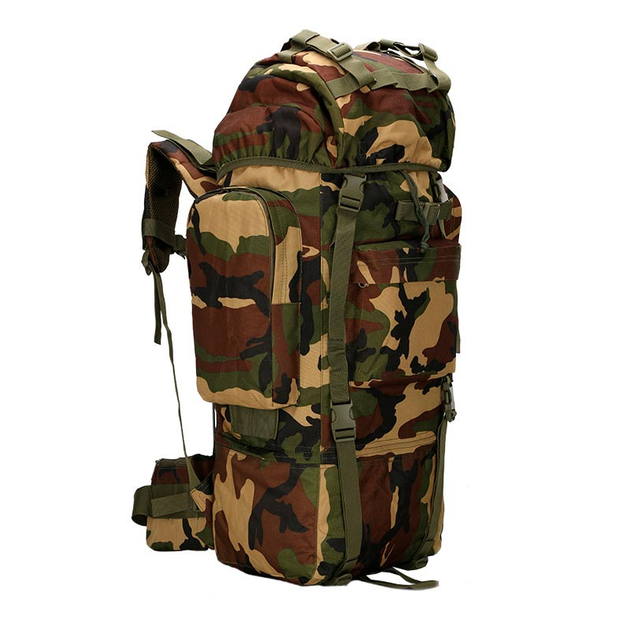 Рюкзак тактический AOKALI Outdoor A21 65L Camouflage Green - изображение 1