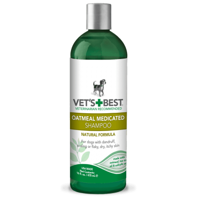 Шампуни Vet's Best Oatmeal Medicated Shampoo Шампунь для собак с сухой кожей 470 мл. (vb10344) - Фото 1 Шампуни Vet's Best Oatmeal Medicated Shampoo Шампунь для собак с сухой кожей 470 мл. (vb10344) - изображение 1