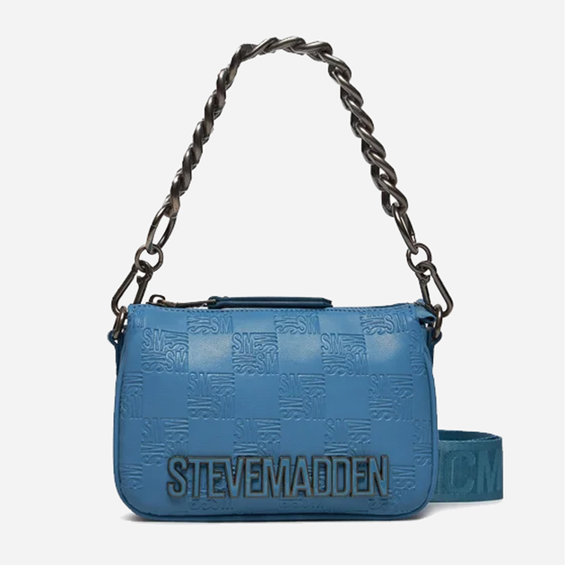 Torebka crossbody damska Steve Madden SM13001086 Niebieska (8720857322736) - obraz 2