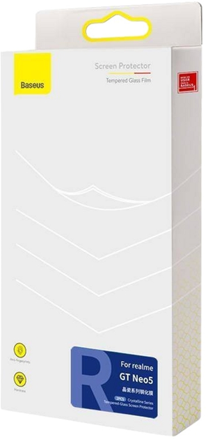 Загартоване скло Baseus для Realme GT Neo 5 Transparent (P6001205B201-04) - зображення 1