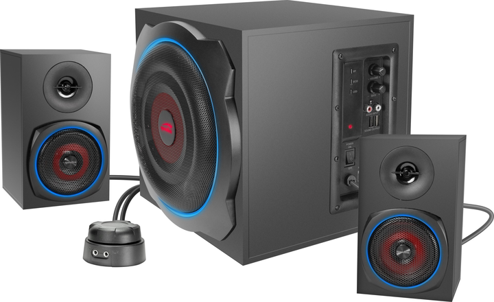 System akustyczny  SpeedLink Gravity RGB 2.1 Speaker System (4027301815474) - obraz 2
