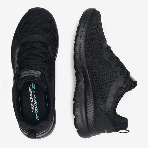 Женские кроссовки Skechers Bountiful 12607 BBK 40 (10US) 27 см Черные (5905588307716) - Фото 4 Женские кроссовки Skechers Bountiful 12607 BBK 40 (10US) 27 см Черные (5905588307716) - изображение 4