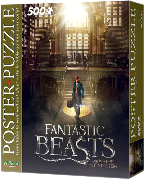 Puzzle Tactic Wrebbit Fantastic Beasts Macusa 500 elementów (0665541050053) - obraz 1