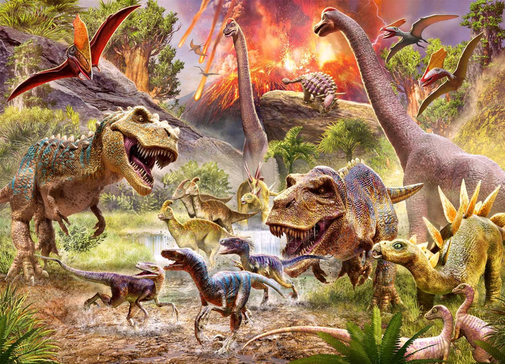 Puzzle Ravensburger Dinozaury 60 elementów (4005556051649) - obraz 2