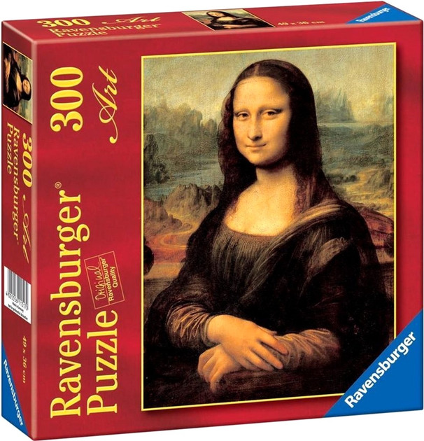 Puzzle Ravensburger Mona Lisa 300 elementów (4005556140053) - obraz 1