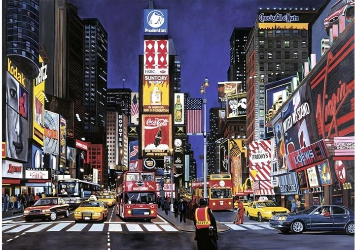 Пазл Ravensburger Times Square New York 1000 елементів (4005556192083) - зображення 2