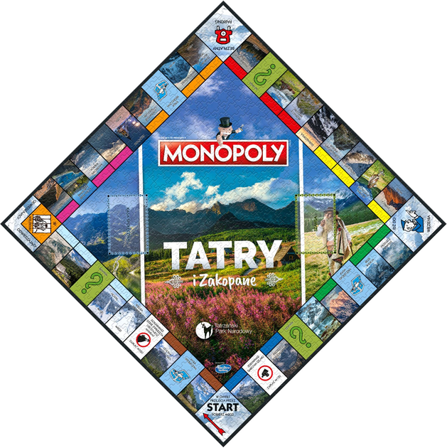 Puzzle Winning Moves Monopoly Tatry i Zakopane 1000 elementów (5036905045643) - obraz 2