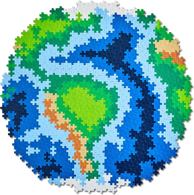 Puzzle by number Plus Plus Ziemia 800 elementów (5710409106931) - obraz 3