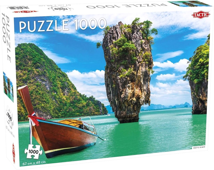 Puzzle Tactic Landscape: Exotic Beach Phuket Thailand 1000 elementów (6416739566221) - obraz 1