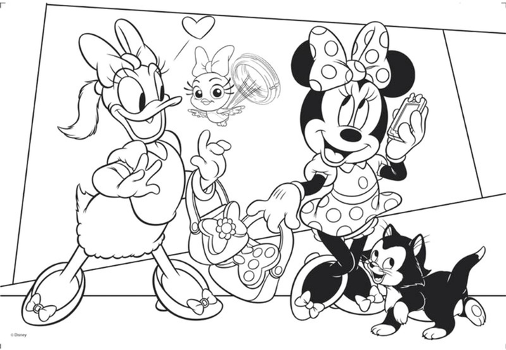 Puzzle dwustronne Lisciani Supermax Minnie 2 x 24 elementy (8008324086597) - obraz 3